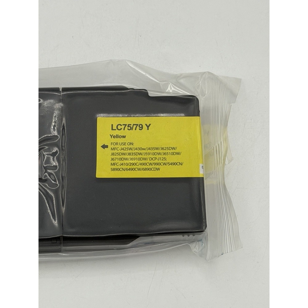 Brother LC75Y LC79Y Yellow Ink Cartridge for MFC J425W J430W J435W J825DW